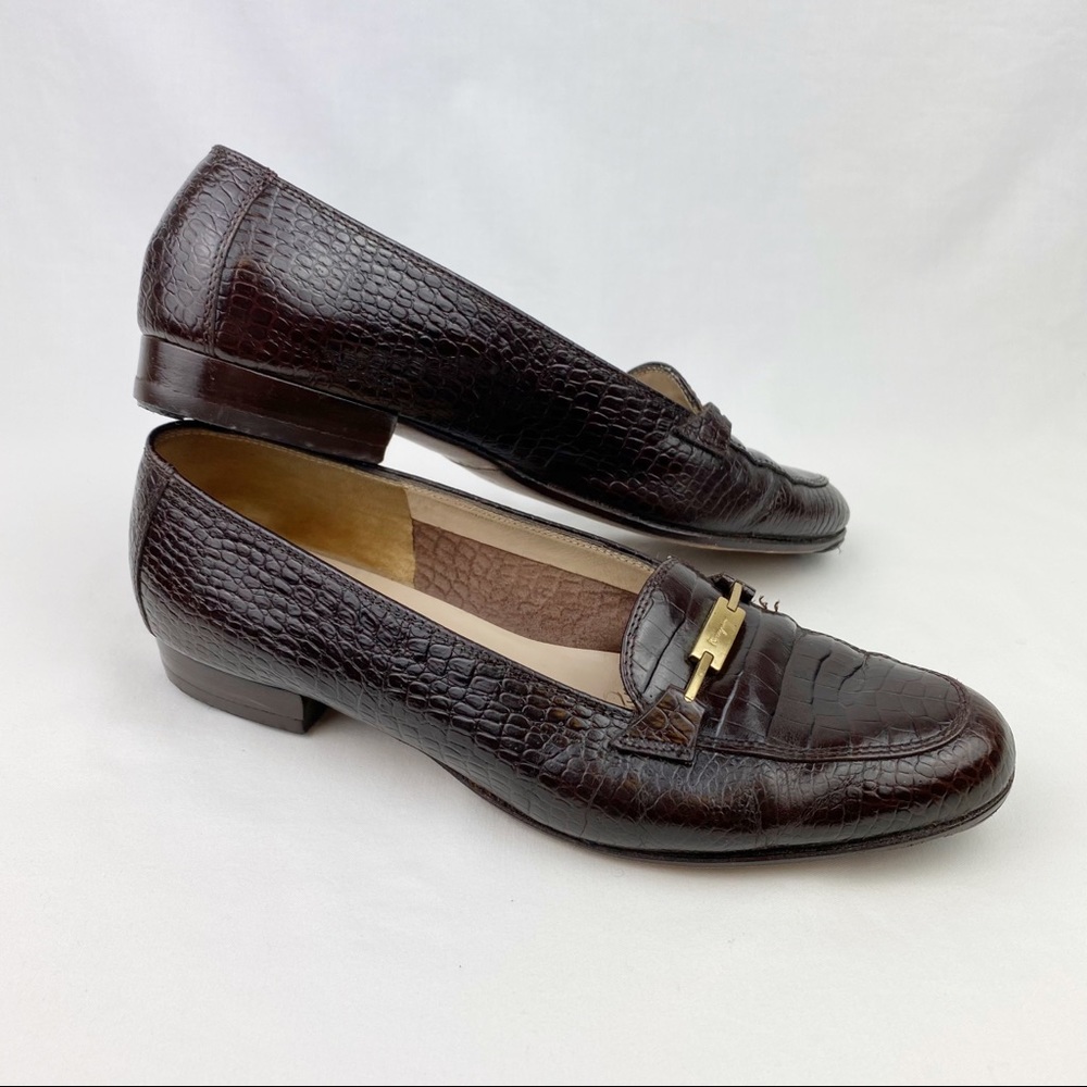 Salvatore Ferragamo Boutique Vintage Lizard Loafer